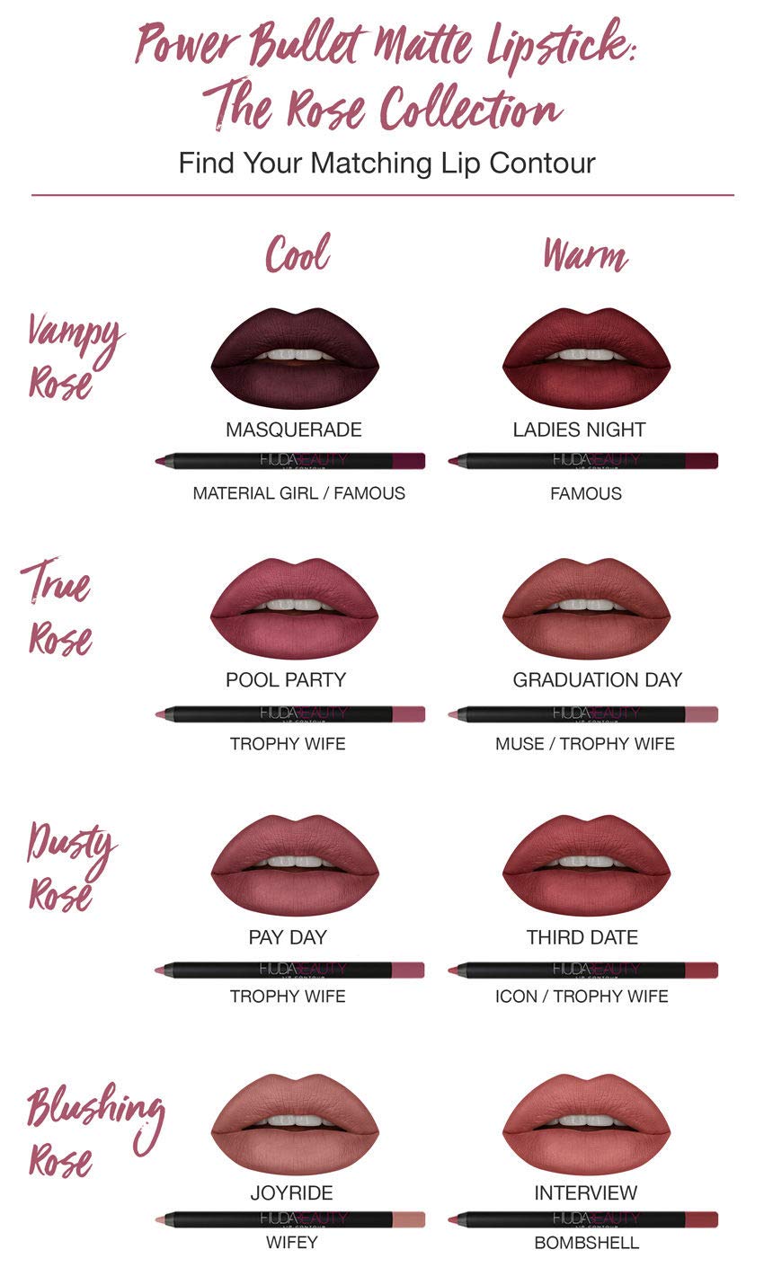 HUDABEAUTY Huda Beauty Power Bullet Matte Lipstick Masquerade - Image 4