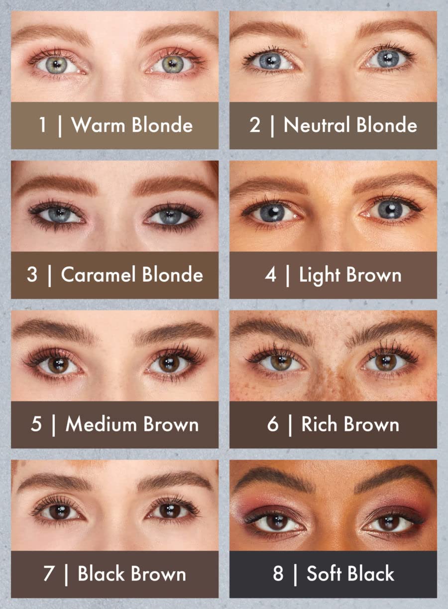 HUDA BEAUTY #BombBrows Full ‘n Fluffy Volumizing Fiber Gel Medium Brown