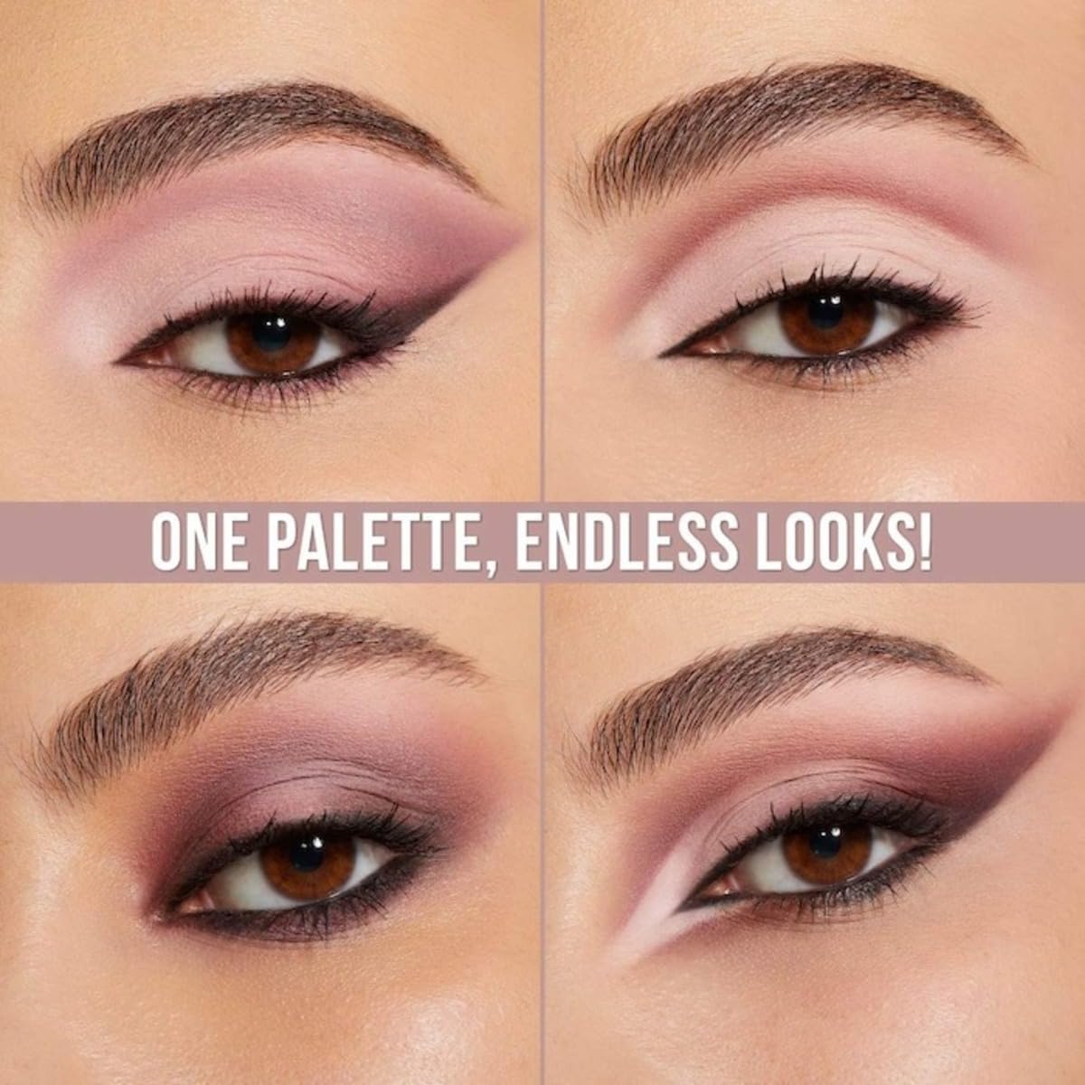 HUDA BEAUTY Matte Obsessions Eyeshadow Palette Cool Matte Obsessions - Image 5