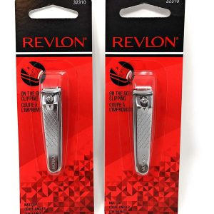 Revlon Beauty Tools Compact Nail Clip – 2 Pack