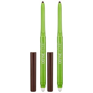 Maybelline Define-A-Line Eyeliner, Brownish Black (Pack of 2)